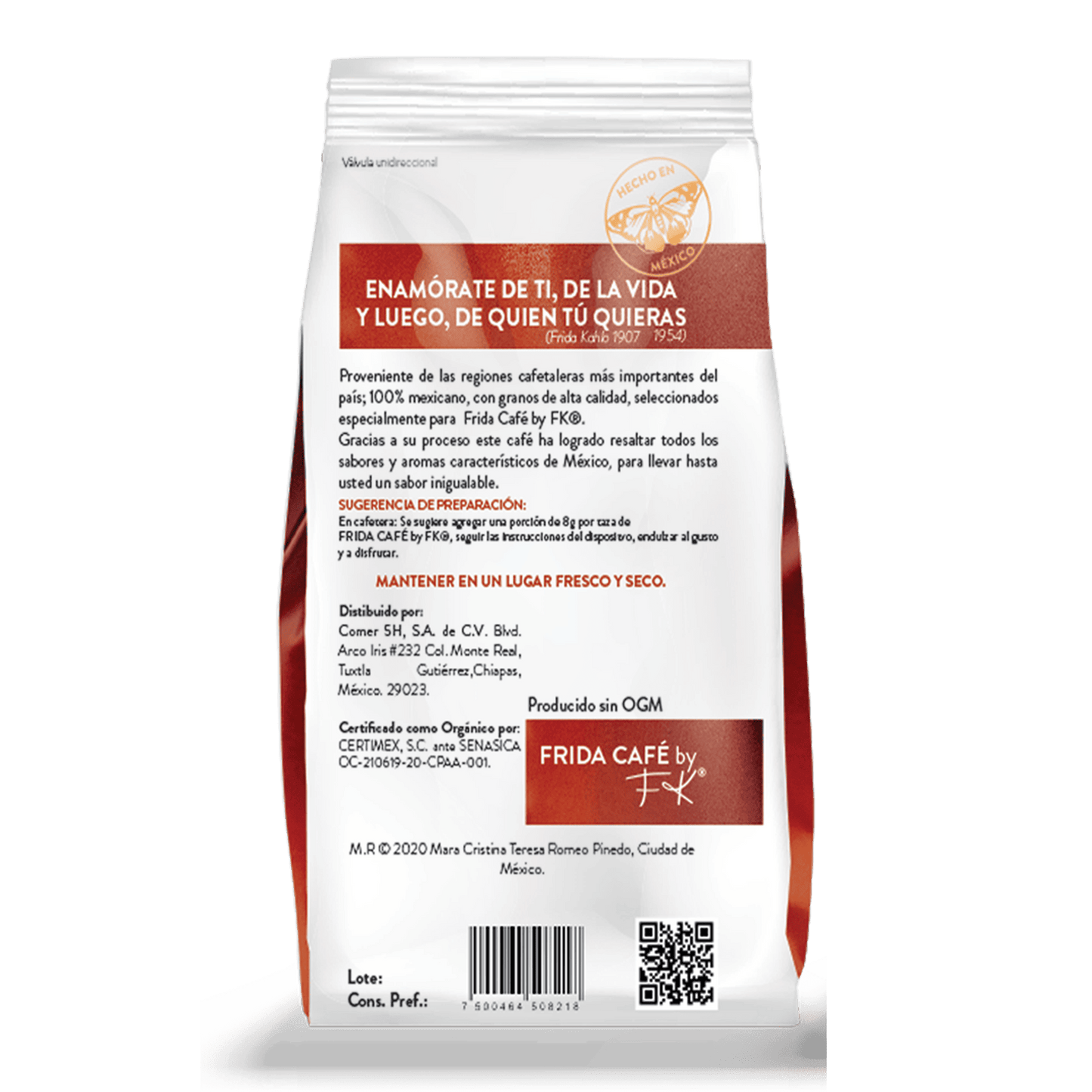 FRIDA CAFÉ BOLSA DE 340GR