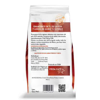 BOLSA DE CAFÉ FRIDA MOLIDO INTENSO 340GR